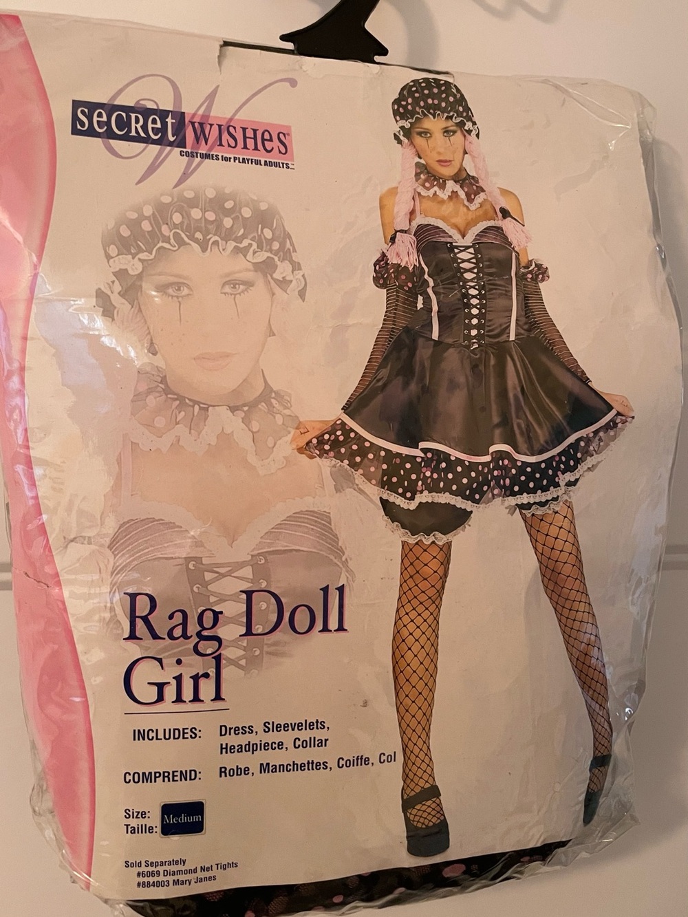 Rag Doll Girl Costume (no under shorts)